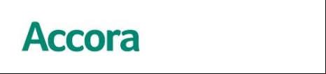 Accora company logo