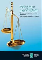 Acting as an expert witness publication cover